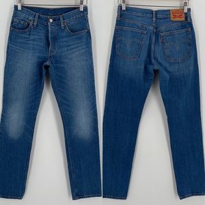 Levi's Premium 501 Mens Button Fly Straight Leg Jeans 25 x 32 (29x32)